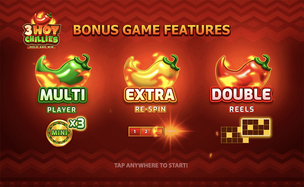 3 Hot Chillies